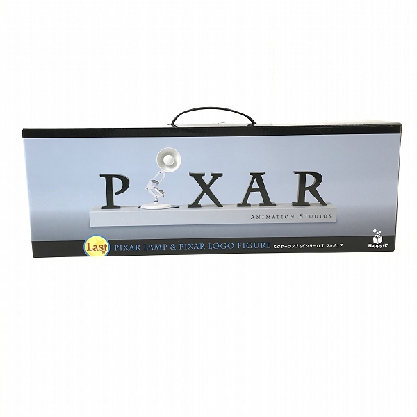 実際に弊社で買取させて頂いた【未開封】Happyくじ PIXAR ラスト賞 ピクサーランプ＆ピクサーロゴ フィギュア