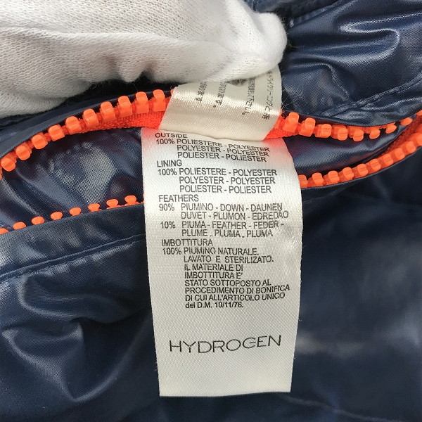 実際に弊社で買取させて頂いたHYDROGEN/ハイドロゲン ダウンジャケット/Sの画像 3枚目