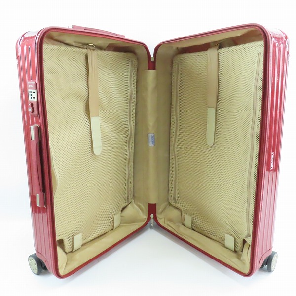 実際に弊社で買取させて頂いたRIMOWA/リモワ サルサデラックス 78L マルチホイール 4輪 スーツケース/キャリーバッグ 830.70 の画像 4枚目