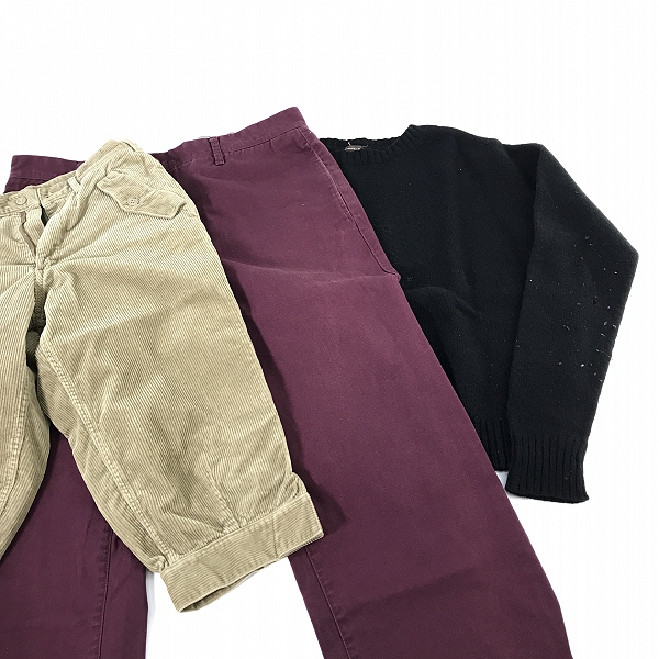 実際に弊社で買取させて頂いた【おまとめ】エッセンシャル＋S/デプト/ディッキーズ 他 パンツ/カットソー/マフラー 等の画像 1枚目