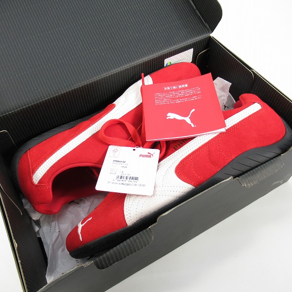 実際に弊社で買取させて頂いた【未使用】PUMA/ プーマ SPEEDCAT OG シューズ PUMA RED-PUMA WHITE 398846 02/29.0の画像 8枚目