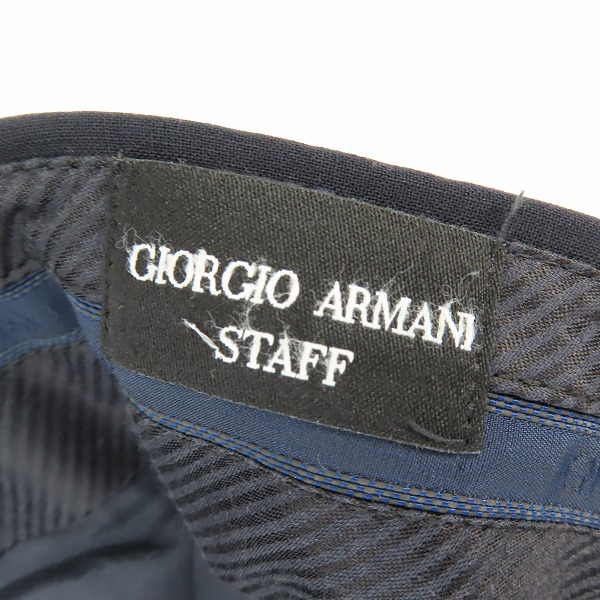 実際に弊社で買取させて頂いたGIORGIO ARMANI/ジョルジオアルマーニ ウール混 スラックスパンツ 48Rの画像 2枚目