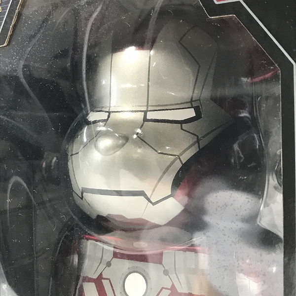 実際に弊社で買取させて頂いた【未開封】Happyくじ MARVEL Infinity SAGA IRON MAN L@ST賞 BE@RBRICK ベアブリック 400% アイアンマン マーク5の画像 4枚目