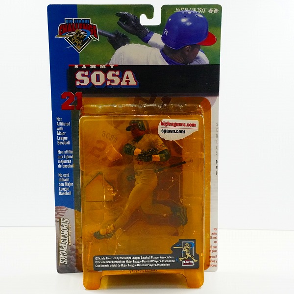 実際に弊社で買取させて頂いた【未開封】McFARLANE TOYS/マクファーレントイズ ビッグリーグチャレンジ #21 SAMMY SOSA サミー・ソーサ フィギュア