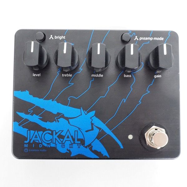 実際に弊社で買取させて頂いた【美品】Limetone Audio/ライムトーン オーディオ JACKAL MIDNIGHT ベース用ドライブ エフェクター/動作確認済