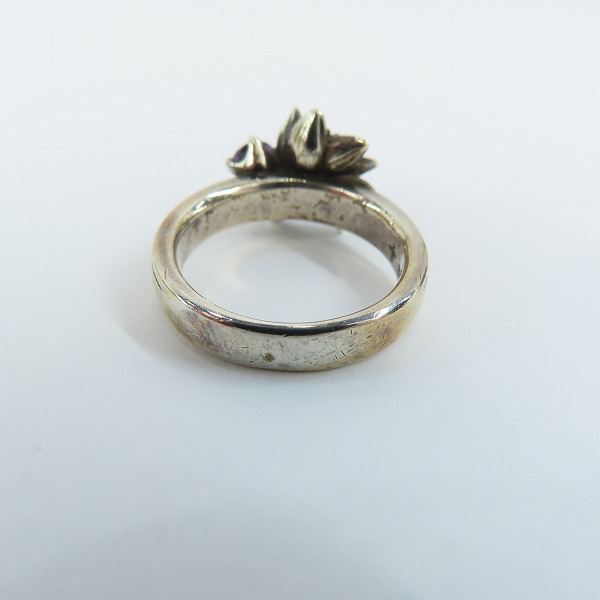 実際に弊社で買取させて頂いた【ギャラ付】KONRON/コンロン シルバー シェアハピネスリング #11/11号の画像 3枚目