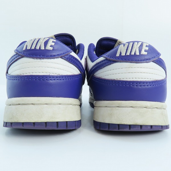 実際に弊社で買取させて頂いたNIKE/ナイキ DUNK LOW Championship Court Purple ダンク DD1391-104 25.5の画像 1枚目