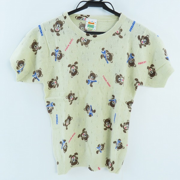 実際に弊社で買取させて頂いた(2)GRUNGE POPS HYSTERICS/ヒステリックグラマー ウール アンゴラ混 ニットセーター 2NS-2020/F