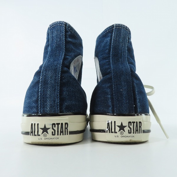 実際に弊社で買取させて頂いたCONVERSE/コンバース ALL STAR US AGEDDENIM HI/エイジドデニム ハイ スニーカー 1SD429/26の画像 1枚目
