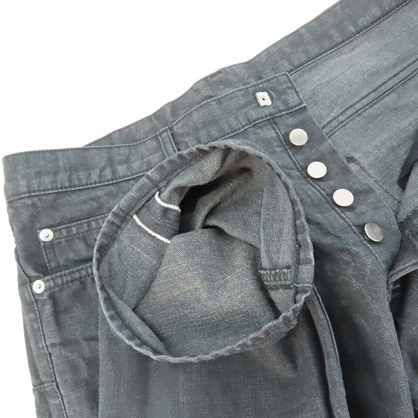 実際に弊社で買取させて頂いたDior HOMME/ディオールオム 08SS クリス期 スキニーパンツ 8E3110530220/33の画像 5枚目