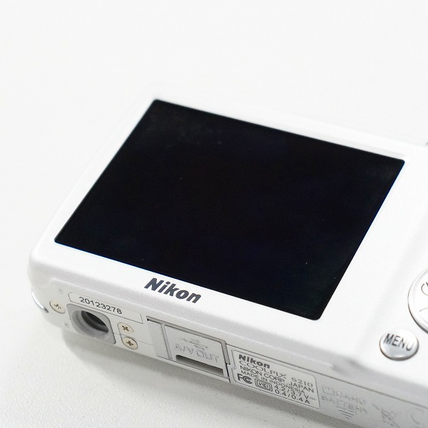 実際に弊社で買取させて頂いたNikon/ニコン COOLPIX S210 クールピクス コンパクトデジタルカメラ 動作未確認の画像 5枚目