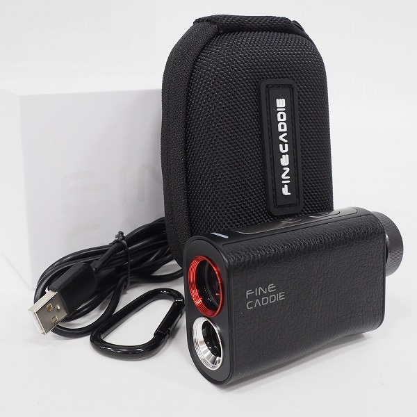 実際に弊社で買取させて頂いたFINECADDIE/ファインキャディ J7 ゴルフ レーザー距離計 ゴルフスコープ  充電式