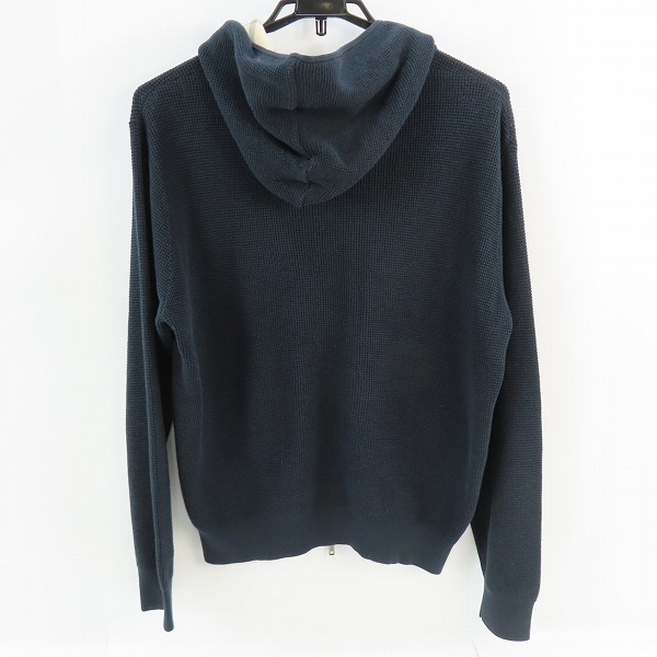 実際に弊社で買取させて頂いたBURBERRY LONDON/バーバリーロンドン シルク混 ジップアップ パーカー BBT26-214-29 /Lの画像 1枚目