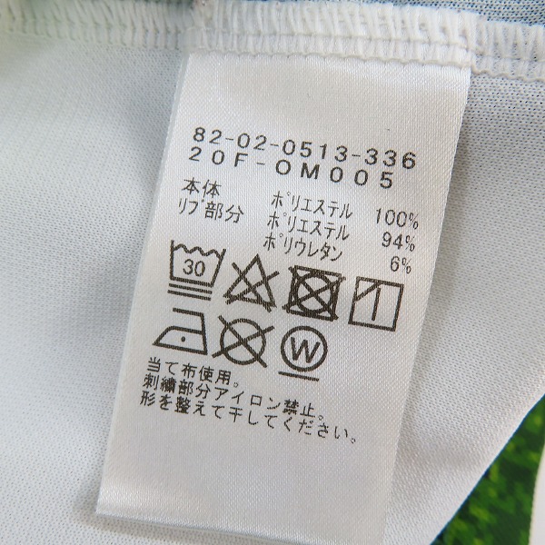 実際に弊社で買取させて頂いたBEAMS GOLF/ビームスゴルフ ポロシャツ ホワイト 82-02-0513-336/Mの画像 4枚目