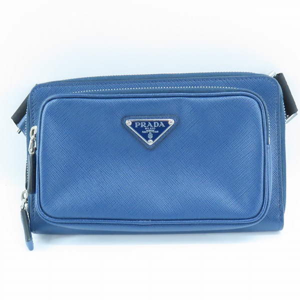 実際に弊社で買取させて頂いたPRADA/プラダ サフィアーノレザー ベルトバック/ボディバッグ 2VH156 