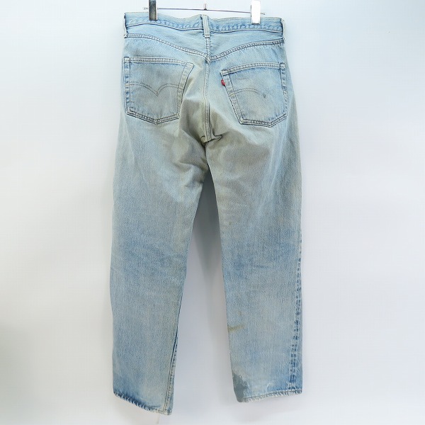 実際に弊社で買取させて頂いたLevis/リーバイス 501 刻印558 スモールe ボタンフライ デニムパンツ/35×34の画像 1枚目