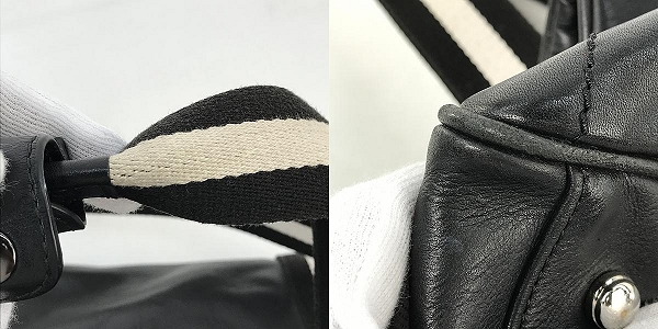 実際に弊社で買取させて頂いたBALLY/バリー レザー ボストンバッグ/トラベルバッグの画像 7枚目