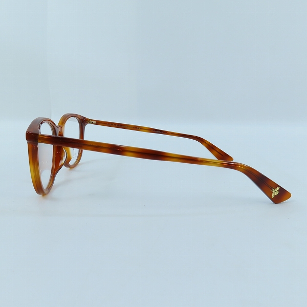 実際に弊社で買取させて頂いたGUCCI/グッチ インターロッキングG ビー メガネフレーム アイウェア GG0155OA 002 の画像 1枚目