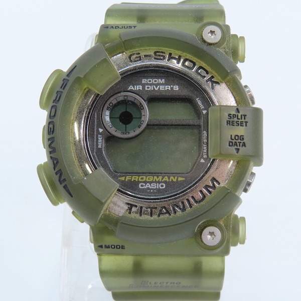 実際に弊社で買取させて頂いたG-SHOCK/Gショック FROGMAN/フロッグマン MEN IN SMOKE/メンインスモーク DW-8200【動作未確認】
