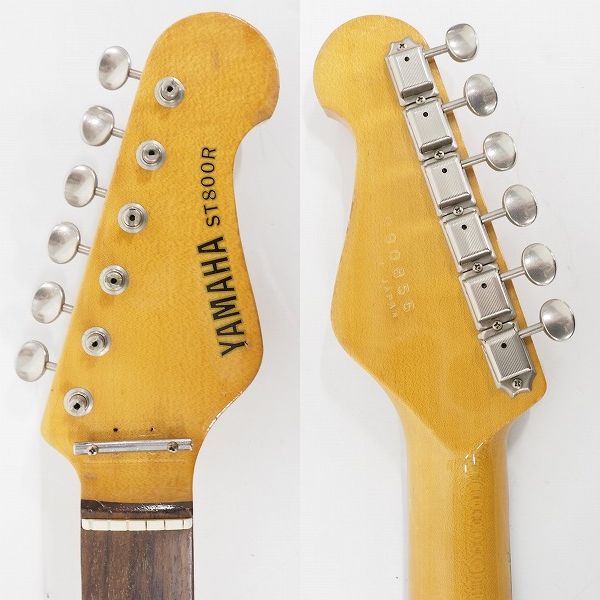 実際に弊社で買取させて頂いた★【弦無し】YAMAHA/ヤマハ ST800R ストラトキャスターType エレキギター 日本製 ギグケース付の画像 2枚目
