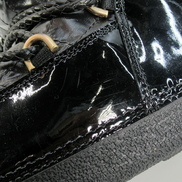 実際に弊社で買取させて頂いたJIMMY CHOO×MOON BOOT/ジミーチュウ×ムーンブーツ スノーブーツ 35/37の画像 7枚目
