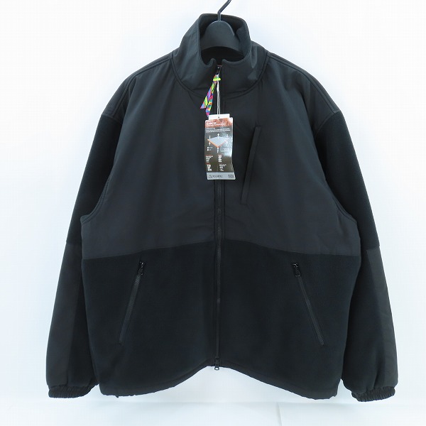 実際に弊社で買取させて頂いた【未使用】is-ness/イズネス THM POLARTEC FLEECE JACKET フリースジャケット ブラック 1003AWJK03/46