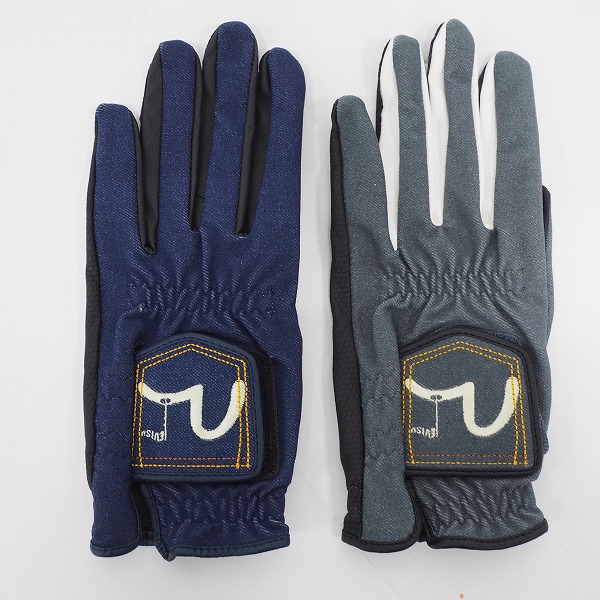 実際に弊社で買取させて頂いたEVISU GOLF/エヴィスゴルフ/エビス グローブ/手袋 Mサイズ 2枚セット