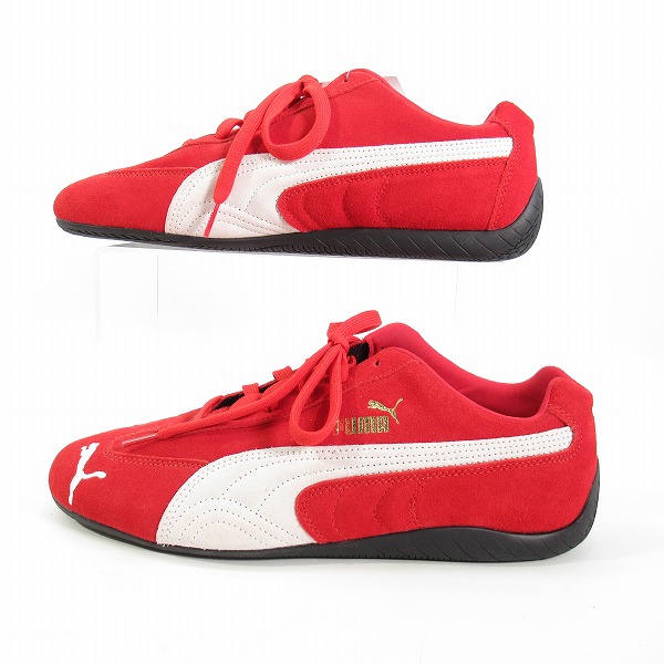 実際に弊社で買取させて頂いた【未使用】PUMA/ プーマ SPEEDCAT OG シューズ PUMA RED-PUMA WHITE 398846 02/29.0の画像 3枚目