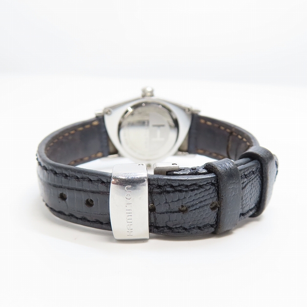 実際に弊社で買取させて頂いたHAMILTON/ハミルトン ベンチュラ ステンレススチール クォーツ 腕時計/ウォッチ H242111の画像 2枚目