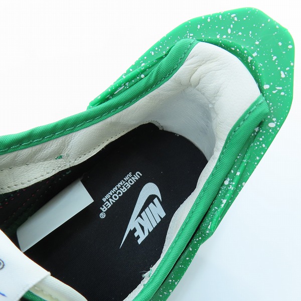 実際に弊社で買取させて頂いたNIKE×UNDERCOVER/ナイキ×アンダーカバー WMNS DAYBREAK LUCKY GREEN/RED デイブレイク CJ3295-300 24.0の画像 4枚目