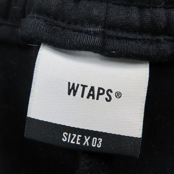 実際に弊社で買取させて頂いたWTAPS/ダブルタップス 24SS WUS 01/SHORTS/POLY.SIGN/ダンボールニット スウェット ショーツ/241ATDT-CSM08/03の画像 2枚目