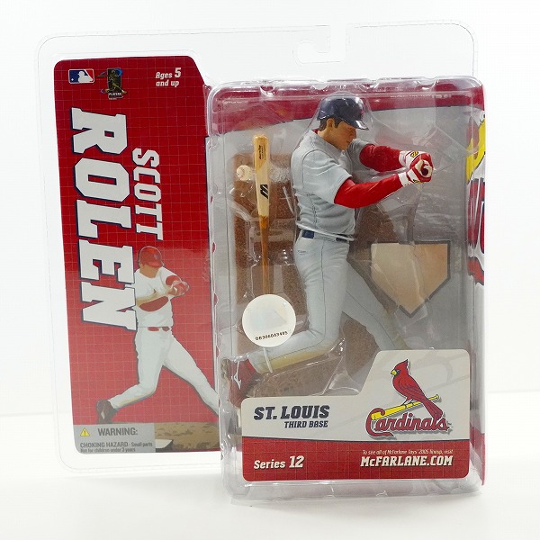 実際に弊社で買取させて頂いた【未開封】McFARLANE TOYS/マクファーレントイズ セントルイス・カージナルス #27 SCOTT ROLEN スコット・ローレン フィギュア