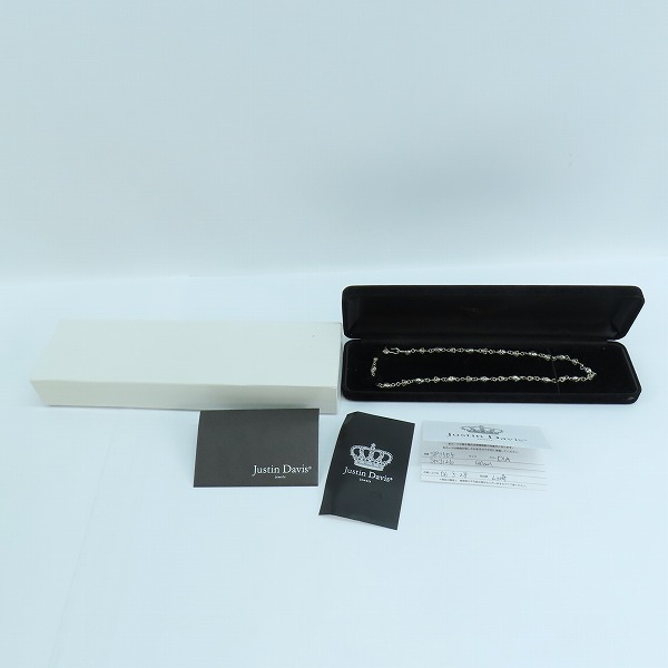 実際に弊社で買取させて頂いた【ギャラ付き】Justin Davis/ジャスティンデイビス SKULL DIVINE/スカルディバイン チェーン SNJ126/40cmの画像 6枚目