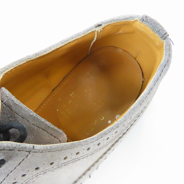 実際に弊社で買取させて頂いたDr.Martens/ドクターマーチン ウイングチップ ブローグシューズ 3989/UK8の画像 4枚目