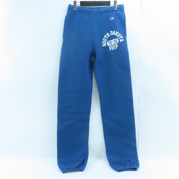 実際に弊社で買取させて頂いたChampion/チャンピオン REVERSE WEAVE/ リバースウィーブ スウェット パンツ ブルー/L