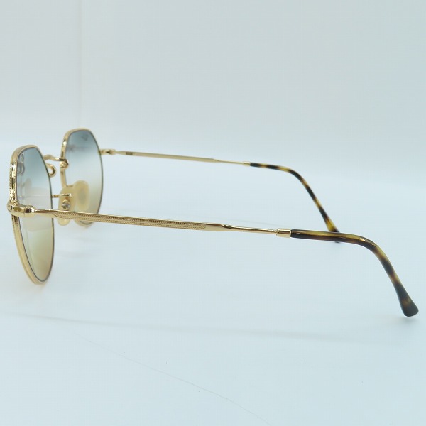 実際に弊社で買取させて頂いたRay-Ban/レイバン サングラス/アイウェア JACK RB3565 001/GDの画像 1枚目