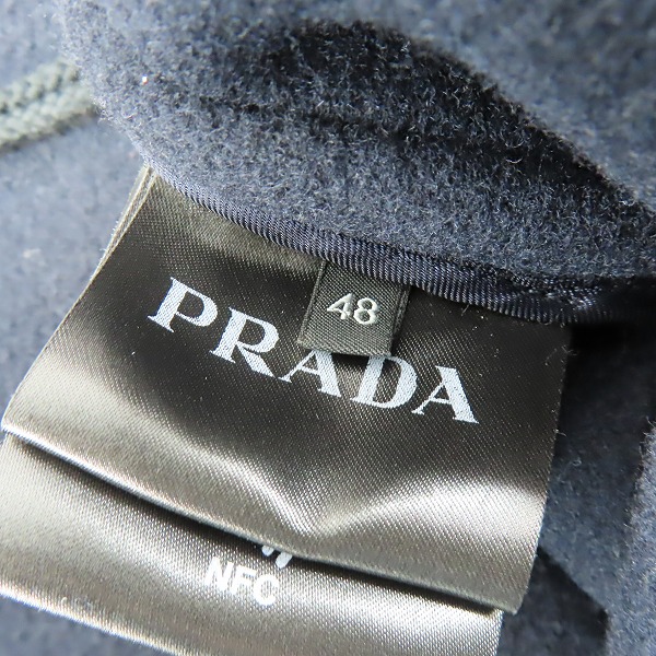 実際に弊社で買取させて頂いたPRADA/プラダ Long duffle/ロングダッフルコート ACU1 2023 2502/48の画像 3枚目