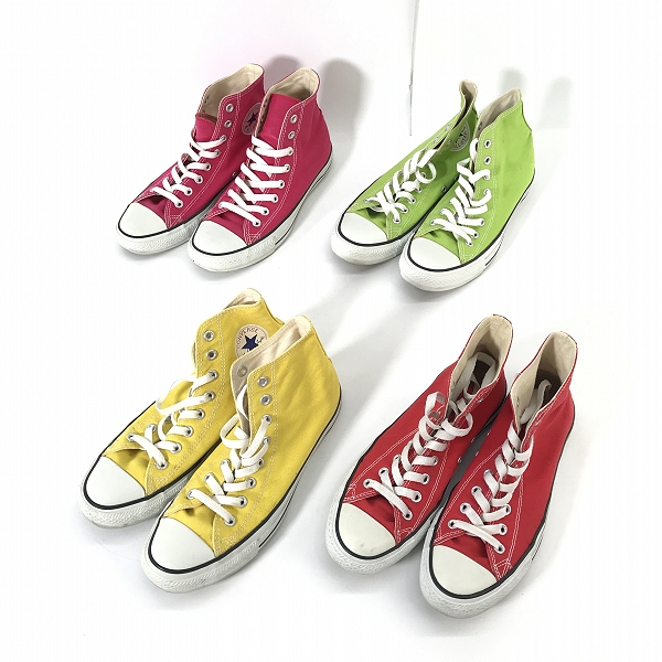 実際に弊社で買取させて頂いた【おまとめ】CONVERSE/コンバース ALL STAR COLORS/オールスター カラーズ スニーカー