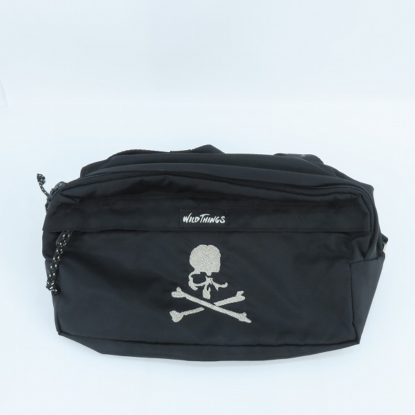 実際に弊社で買取させて頂いたmastermind japan×WILD THINGS/マスターマインドジャパン×ワイルドシングス WAIST BAG ロゴ スカル ウエストバッグ 