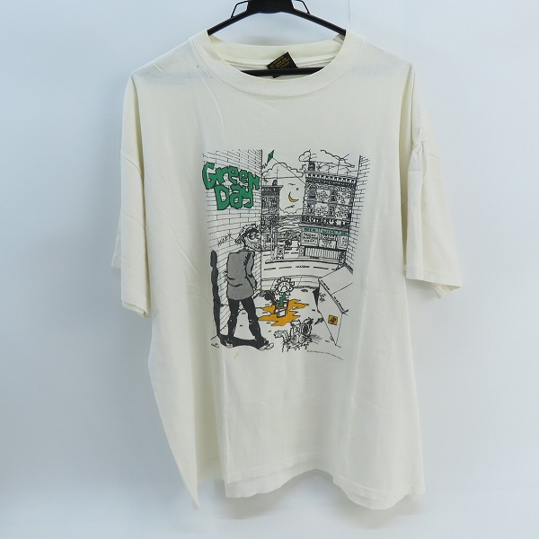 実際に弊社で買取させて頂いたGREEN DAY/グリーンデイ 90s ヴィンテージ シャツ XL