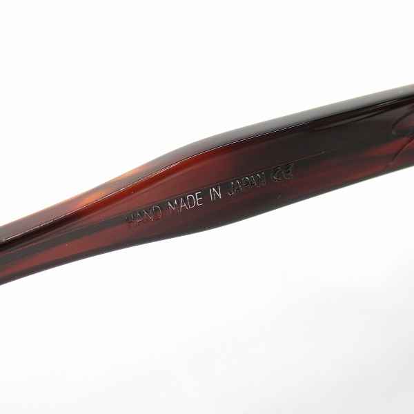 実際に弊社で買取させて頂いたJULIUS TART OPTICAL/ジュリアスタートオプティカル メガネフレーム PL-001Mの画像 9枚目