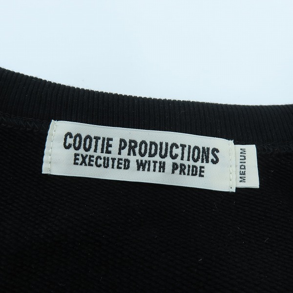 実際に弊社で買取させて頂いたCOOTIE/クーティー Inlay Sweat Cut Off Sleeve Tee Tシャツ/Mの画像 2枚目