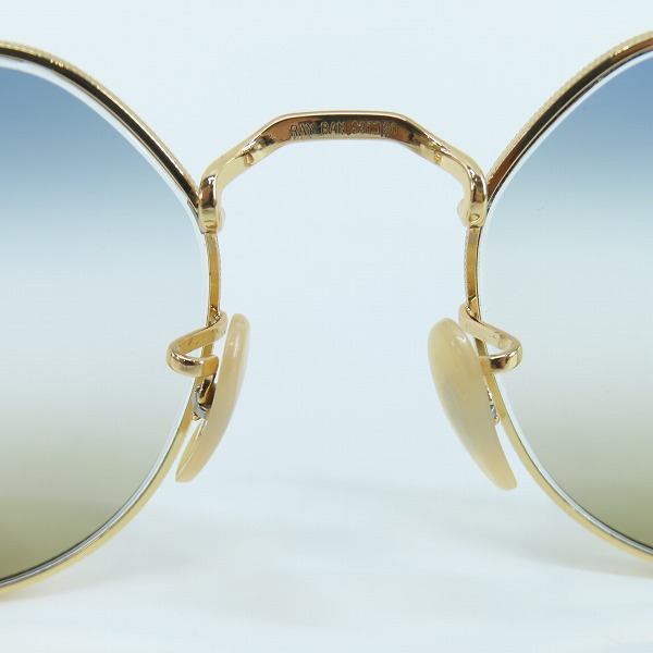実際に弊社で買取させて頂いたRay-Ban/レイバン サングラス/アイウェア JACK RB3565 001/GDの画像 3枚目