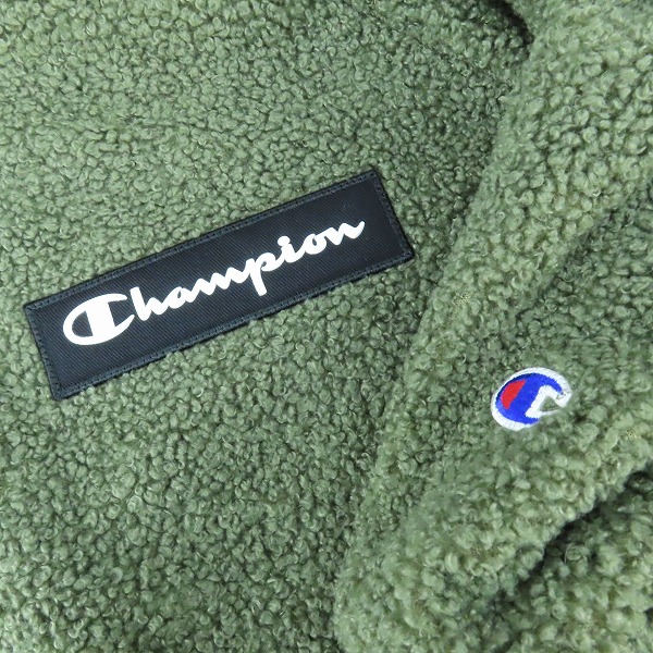 実際に弊社で買取させて頂いた【未使用】champion/チャンピオン ボンディングボア フリースジャケット C3-SS612 /XXLの画像 4枚目