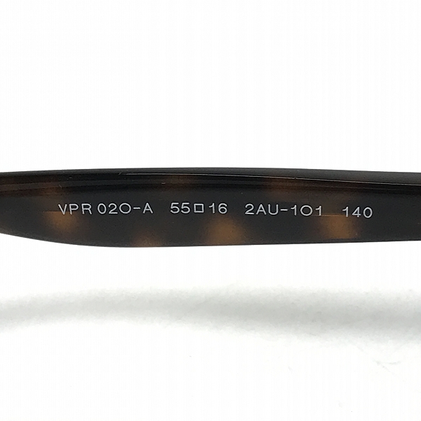 実際に弊社で買取させて頂いたPRADA/プラダ メガネフレーム 度入り VPR020-Aの画像 6枚目