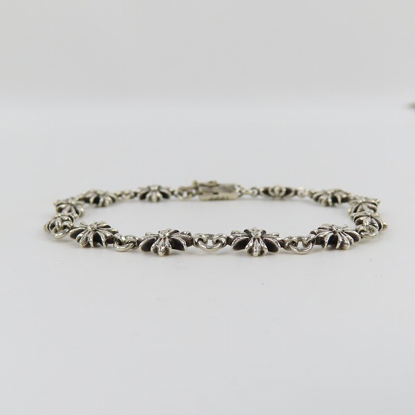 実際に弊社で買取させて頂いたCHROME HEARTS/クロムハーツ タイニーE CHプラス ブレスレット 12リンクの画像 3枚目