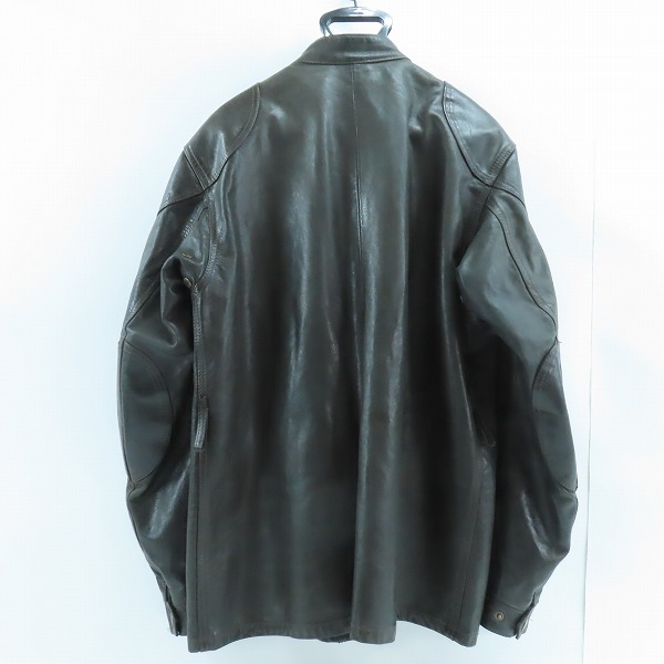 実際に弊社で買取させて頂いたBelstaff/ベルスタッフ 牛革 レザー PANTHER/パンサー ライダースジャケット/XLの画像 1枚目
