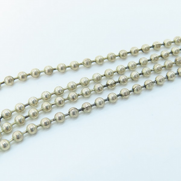 実際に弊社で買取させて頂いたCHROME HEARTS/クロムハーツ Raised Cemetery NYC/レイズドセメタリー ドッグタグ スモールの画像 6枚目