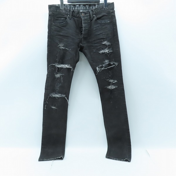実際に弊社で買取させて頂いたISAMU KATAYAMA BACKLASH/バックラッシュ ストレッチデニム クラッシュストレート 1483-01C/L