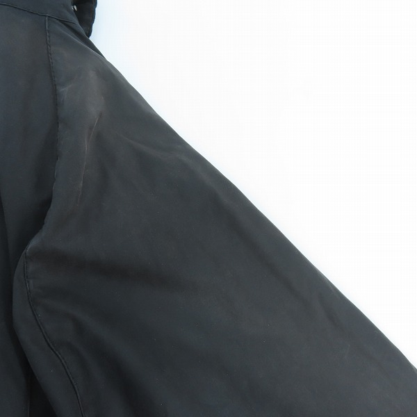 実際に弊社で買取させて頂いたBarbour/バブアー ワックスジャケット ビデイル メンズ オイルドコットン ワックス加工 MWX0018BK9150/C50/127CMの画像 8枚目